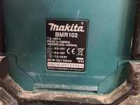 Makita bmr 102 accu werf radio - afbeelding 2 van  2