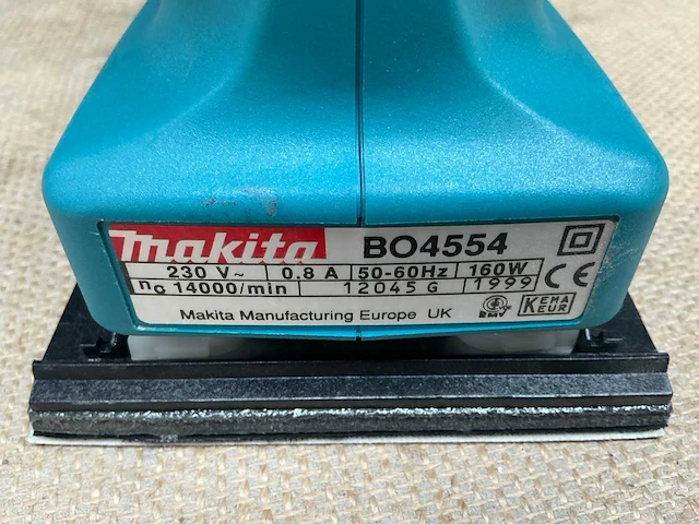 Makita bo4554 handschuurmachine - afbeelding 6 van  6