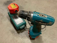 Makita boormachine + 2 bat. + lader - afbeelding 2 van  2