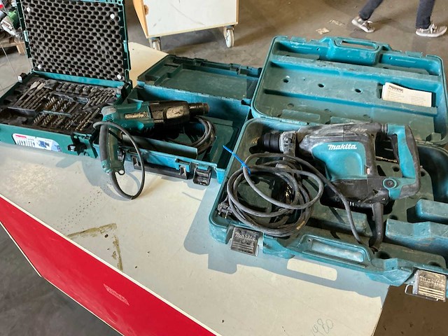 Makita boormachine (2x) - afbeelding 1 van  8