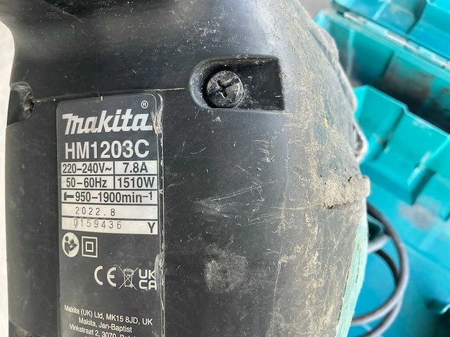 Makita breekhamer (2x) - afbeelding 7 van  11