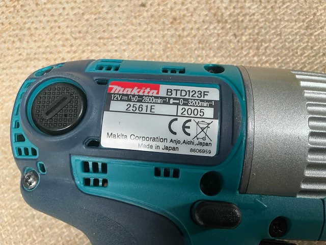 Makita btd123f slagschroefboormachine - afbeelding 5 van  5