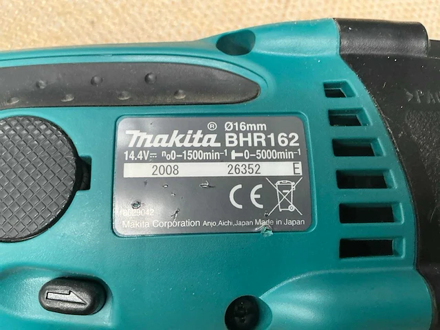 Makita btw200 / bhr162 slagmoersleutel en boormachine - afbeelding 2 van  11
