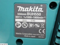 Makita buh550z accu heggenschaar - afbeelding 3 van  4