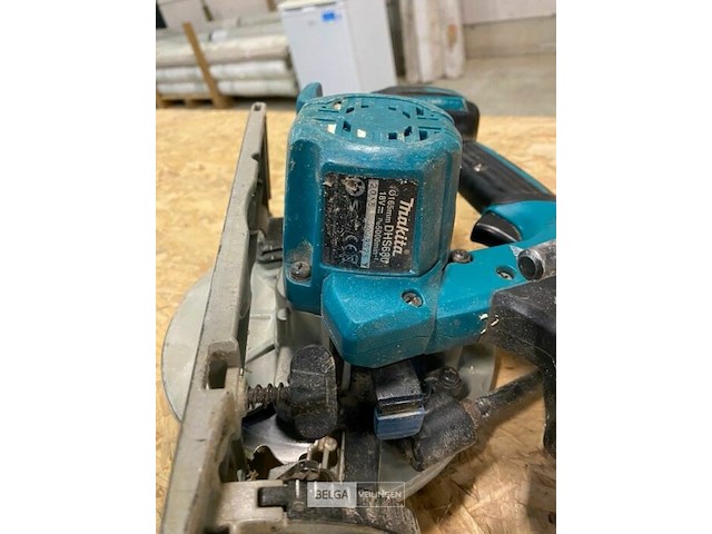 Makita cirkelzaag dhs680 (opmerking veer van veiligheidskap is stuk) - afbeelding 2 van  3