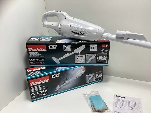 Makita cl107fdzw accu stofzuiger (2x) - afbeelding 9 van  15