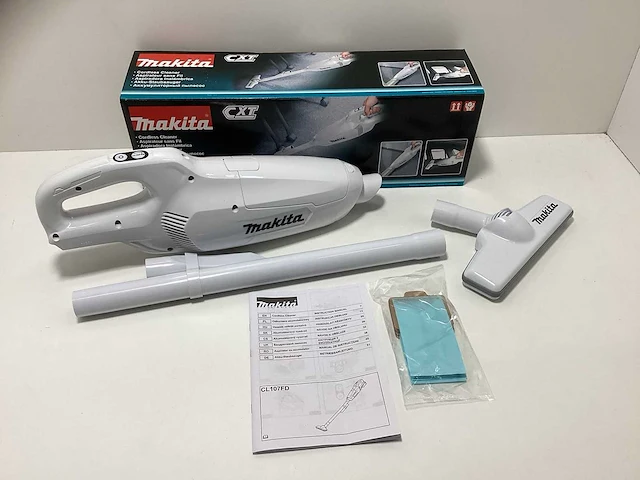 Makita cl107fdzw accu stofzuiger (2x) - afbeelding 12 van  15