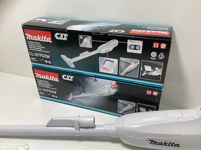 Makita cl107fdzw accu stofzuiger (2x) - afbeelding 13 van  15