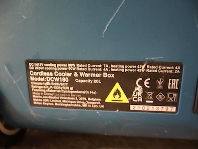 Makita cool en warmer box - afbeelding 4 van  7