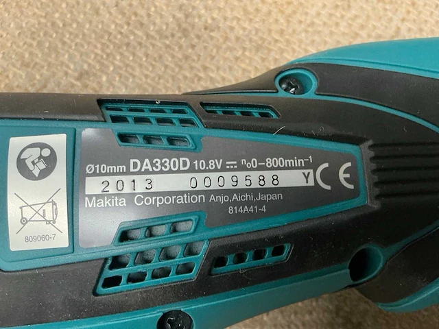 Makita da330d haakse schroefboormachine - afbeelding 6 van  6