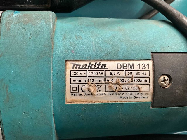 Makita dbm 131 kernboormachine - afbeelding 5 van  6