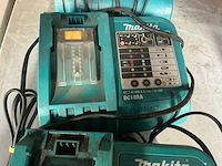 Makita dc18ra batterijlader (3x) - afbeelding 3 van  4
