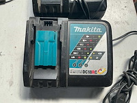 Makita dc18rc accu lader (3x) - afbeelding 2 van  3