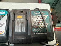 Makita dc18rc accu lader (6x) - afbeelding 1 van  1