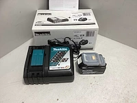 Makita dc18rc accu snellader + 3ah accu