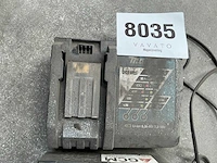Makita dc18rc acculader (2x) - afbeelding 3 van  4
