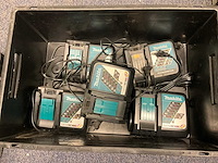 Makita dc18rc batterijladers (5x) - afbeelding 4 van  4