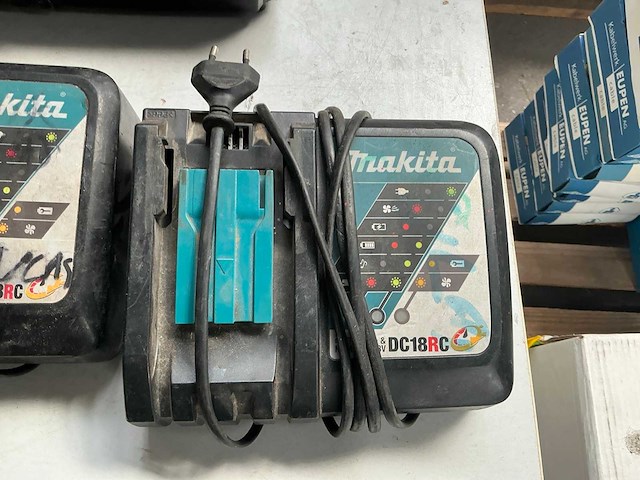Makita dc18rc / dc36ra acculader (7x) - afbeelding 2 van  6