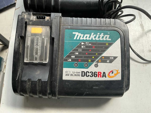 Makita dc18rc / dc36ra acculader (7x) - afbeelding 4 van  6