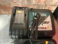 Makita dc18rc / dc36ra diverse accu laders (3x) - afbeelding 3 van  4