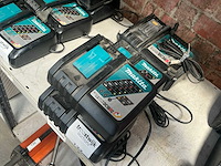Makita dc18rc / dc36ra diverse accu laders (4x) - afbeelding 1 van  4