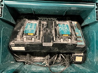 Makita dc18rd acculader (3x) - afbeelding 1 van  3