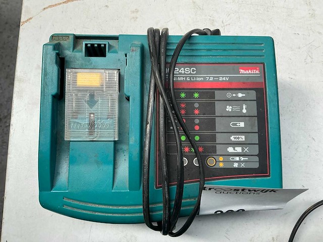 Makita dc24s batterij lader (2x) - afbeelding 3 van  3