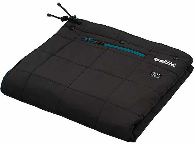 Makita dcb200a deken en verwarmingskussen warme deken zwart polyester - afbeelding 1 van  2