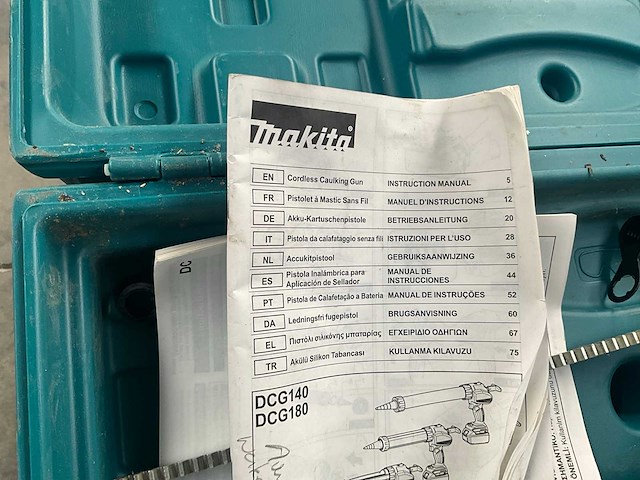 Makita dcg180 accu siliconenpomp - afbeelding 4 van  4