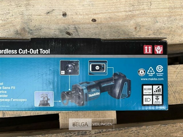 Makita dco181z gipsfrees 18v - afbeelding 3 van  5