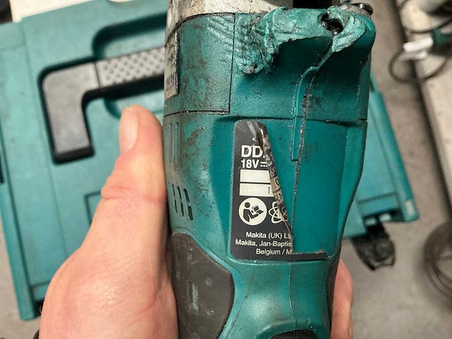 Makita dda351rtj haakse schroefboormachine body - afbeelding 4 van  6