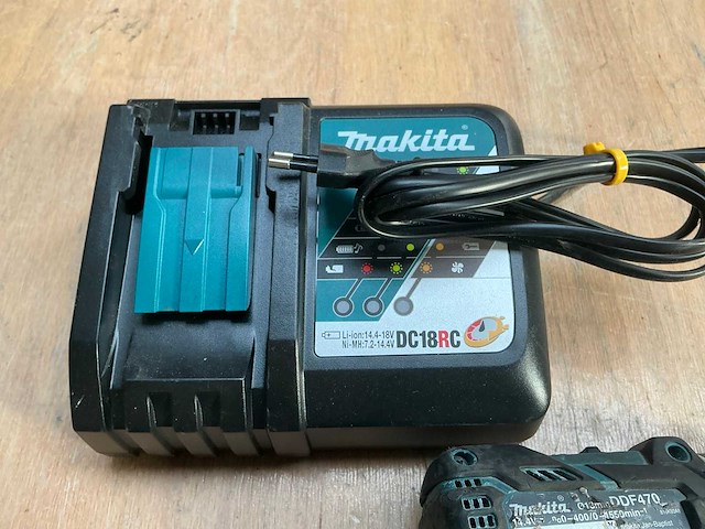Makita ddf accu boormachine (3x) - afbeelding 5 van  5
