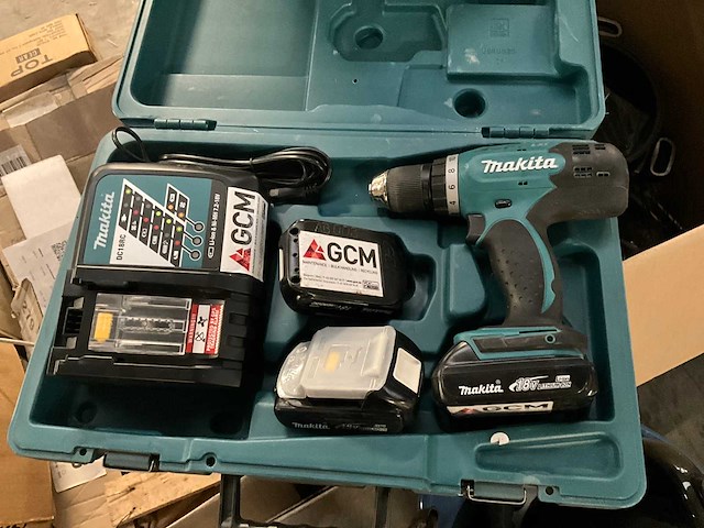 Makita ddf453 accu boormachine - afbeelding 1 van  8