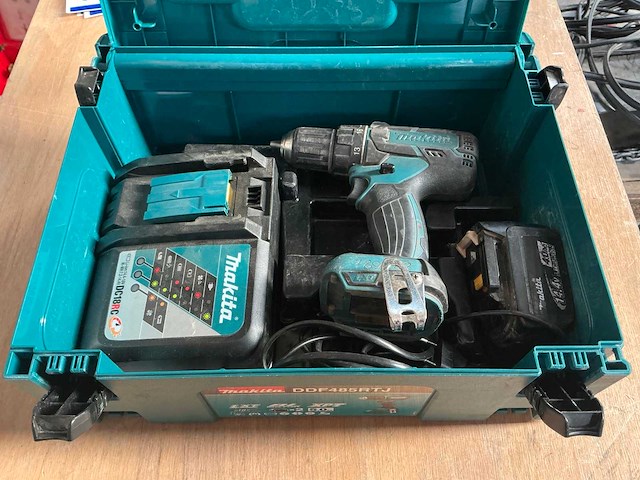 Makita ddf470 accu boor- vijsmachine - afbeelding 2 van  4
