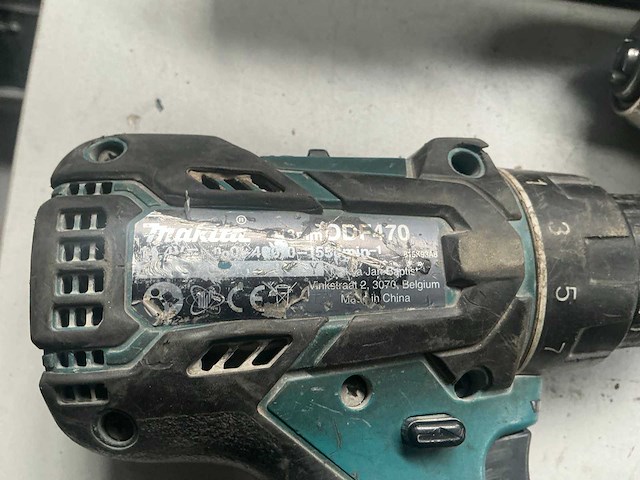 Makita ddf470 schroefboormachine (2x) - afbeelding 1 van  2