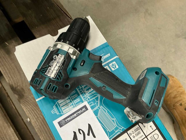 Makita ddf484 accu schroefmachine (2x) - afbeelding 3 van  4