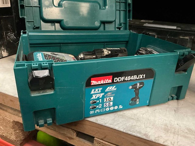Makita ddf484bj accu schroefmachine - afbeelding 3 van  3