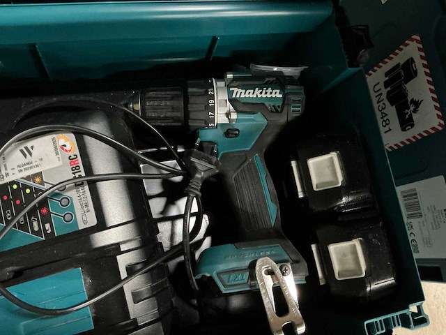 Makita ddf484rt3j accu schroefmachine (2x) - afbeelding 2 van  5
