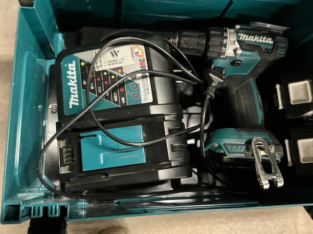 Makita ddf484rt3j accu schroefmachine (2x) - afbeelding 4 van  5