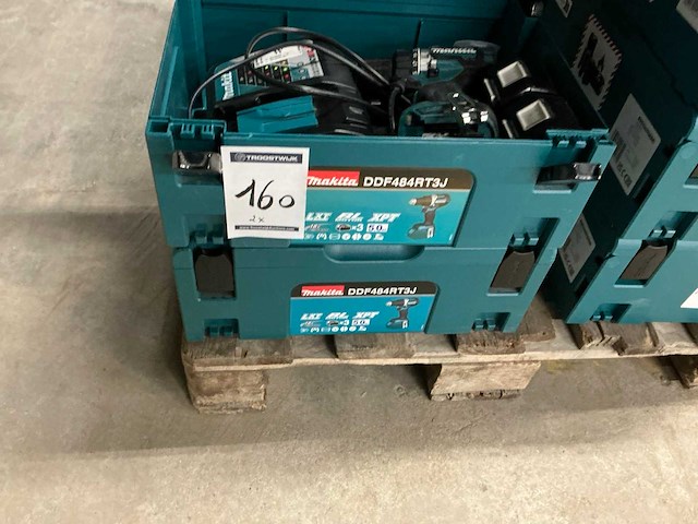 Makita ddf484rt3j accu schroefmachine (2x) - afbeelding 5 van  5