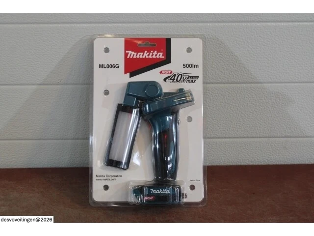 Makita deaml006g zaklamp xgt® - afbeelding 2 van  3