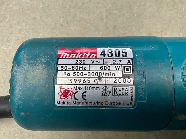 Makita decoupeerzaag (2x) en knabbelaar - afbeelding 7 van  7