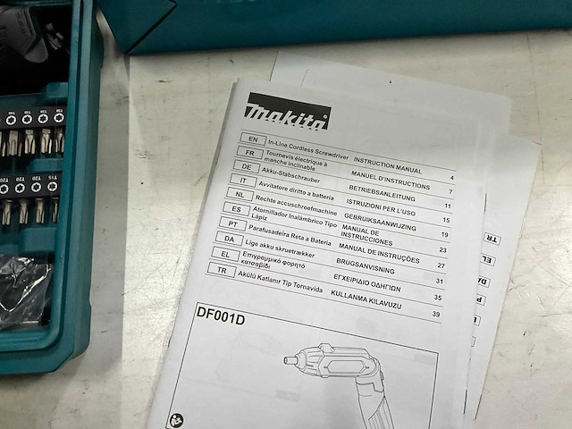 Makita df001dw rechte accuschroefmachine - afbeelding 5 van  8