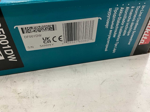 Makita df001dw rechte accuschroefmachine - afbeelding 7 van  8