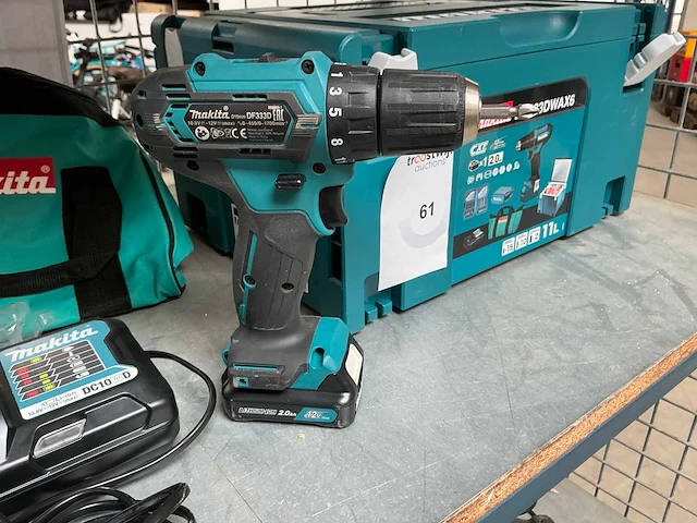 Makita df333d accu schroefboormachine - afbeelding 2 van  5