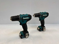 Makita df333dwaj schroefboormachine (2x) - afbeelding 1 van  4