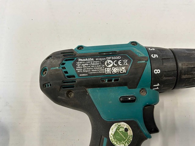 Makita df333dwaj schroefboormachine (2x) - afbeelding 2 van  4