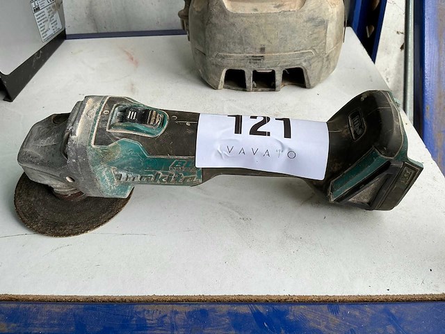 Makita dga506 accu haakse slijper - afbeelding 1 van  3