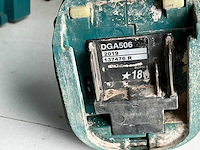 Makita dga506 accu haakse slijper - afbeelding 3 van  3