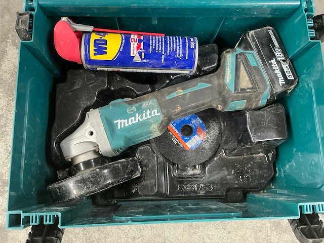 Makita dga506 haakse accu slijpmachine - afbeelding 4 van  4
